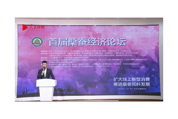 首届桑蚕经济论坛线上成功举办